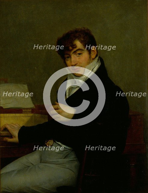Portrait of the composer Pierre-Joseph-Guillaume Zimmermann (1785-1853).