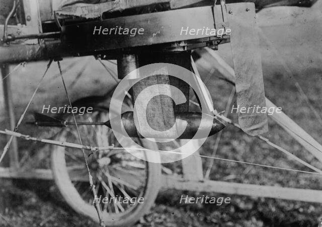 Lieut. Scott's Aero Bomb, (1912?). Creator: Bain News Service.