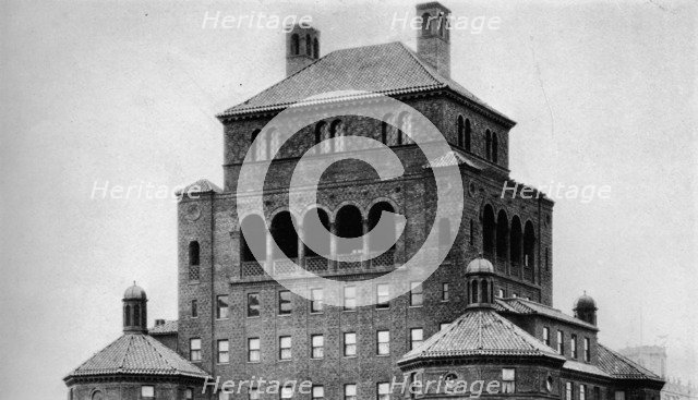 The Fraternity Clubs Building, New York City, 1924, Artist: Unknown.