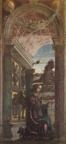 The Archangel Gabriel, 1467-1469. Creator: Tura, Cosimo (before 1431-1495).