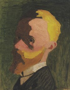 Self-Portrait, c. 1890. Creator: Vuillard, Édouard (1868-1940).