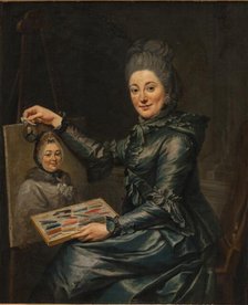 Portrait of the Artist's Daughter Elisabeth, Married Lampe, 1731-1776. Creator: Johann Georg Ziesenis.