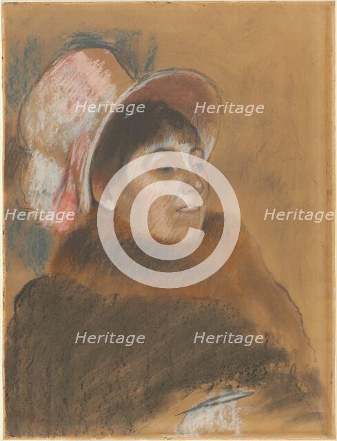 Madame Dietz-Monnin, 1879. Creator: Edgar Degas.