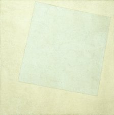 Suprematist Composition. White on White, 1918. Artist: Malevich, Kasimir Severinovich (1878-1935)