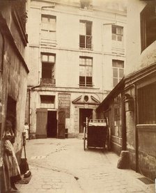 Hotel 17, Rue Geoffrey L'Angevin, Printed 1902 circa. Creator: Eugene Atget.