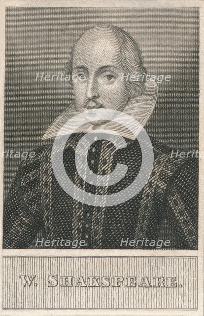 William Shakespeare. Creator: Unknown.