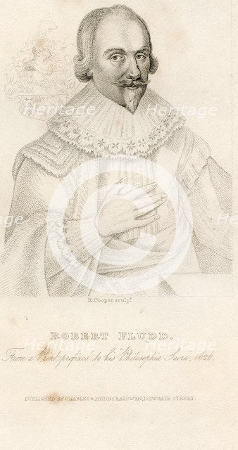 Portrait of Robert Fludd (1574-1637), 1626. Artist: Anonymous  