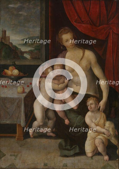 Caritas, probably end of 16th century. Creator: Unknown.