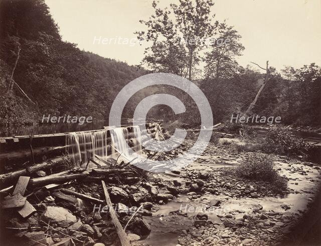 Broadhead?s Creek, Delaware Water Gap, 1863. Creator: John Moran.