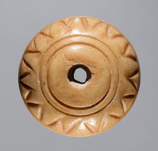 Spindle Whorl, 700s - 900s. Creator: Unknown.