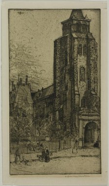 Tower of St. Germain-des-Prés, 1900. Creator: Donald Shaw MacLaughlan.