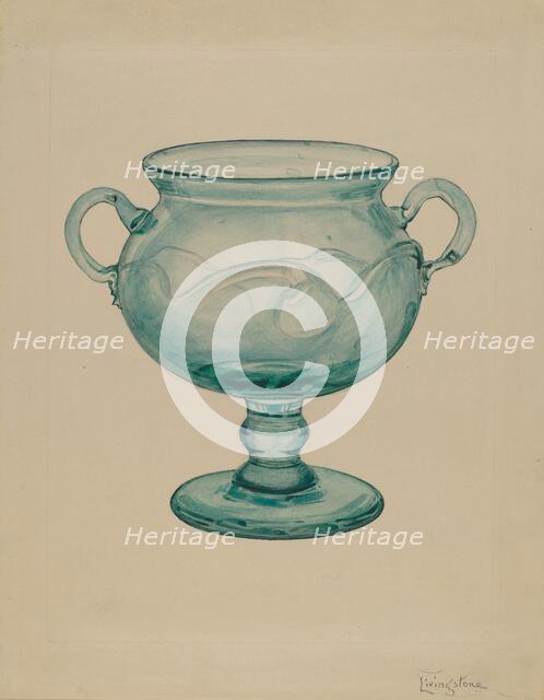 Sugar Bowl, c. 1940. Creator: Rolland Livingstone.