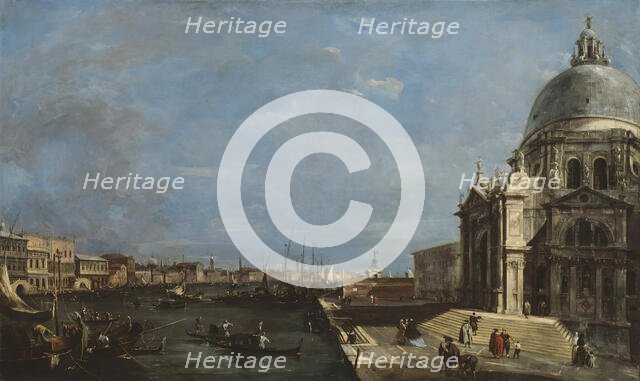 The Grand Canal, Venice, c. 1760. Creator: Francesco Guardi.