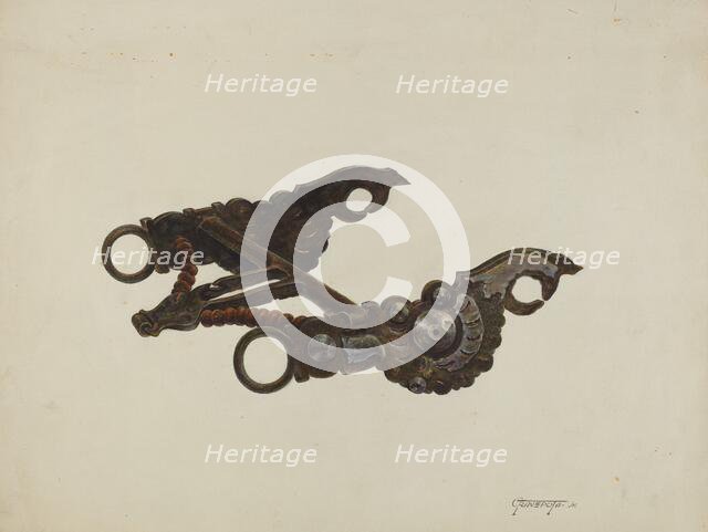 Bit, c. 1940. Creator: Gerald Transpota.