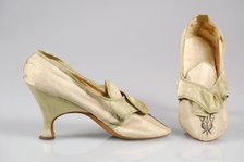 Shoes, European, 1770-89. Creator: Unknown.