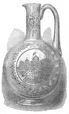 Claret jug presented to the Lord Mayor of London, 1872. Creator: Unknown.