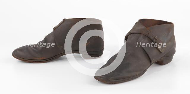 Brogans, American, 1860-65. Creator: Unknown.