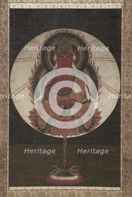 Red Amida, 1300s. Creator: Unknown.