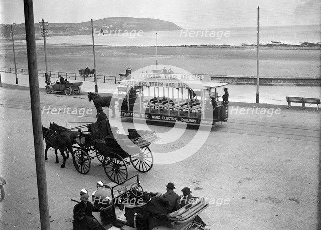 At the RAC TT race, Isle of Man, 10 June 1914. Artist: Bill Brunell.