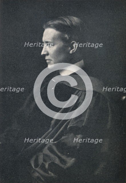 Bertram Grosvenor Goodhue, American architect, 1925. Artist: Unknown.