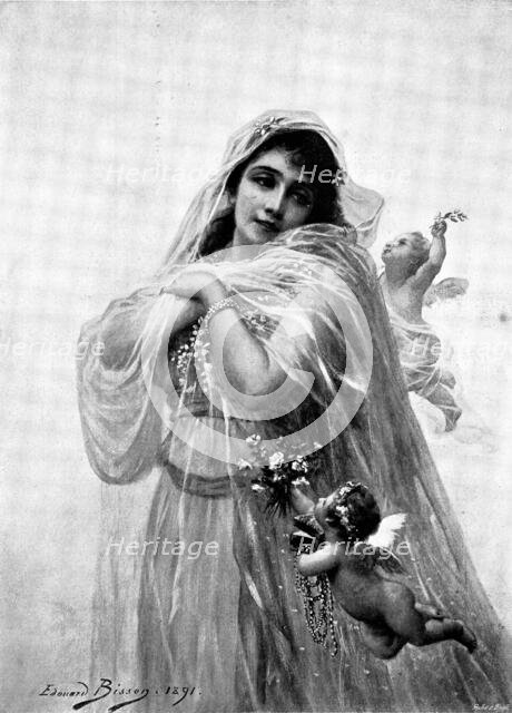 "La Fiancée", 1895. Creator: Andre & Sleigh.