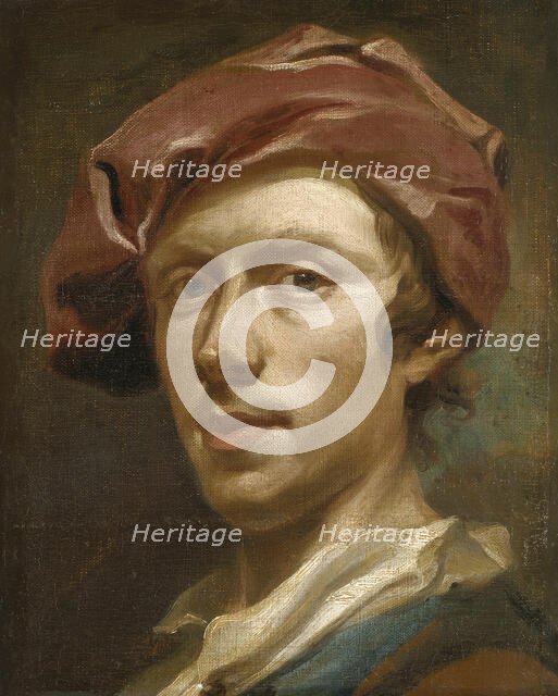 Self portrait, c1730. Creator: Olof Arenius.