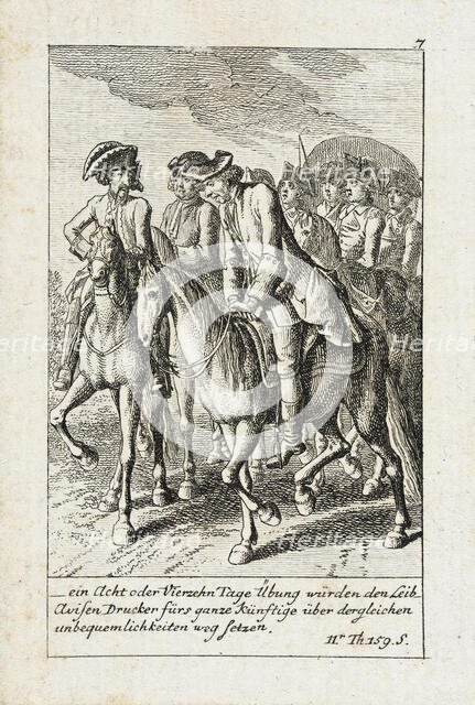 Plate 7 for J.G. Muller's 'Siegfried von Lindenberg', 1783. Creator: Daniel Nikolaus Chodowiecki.