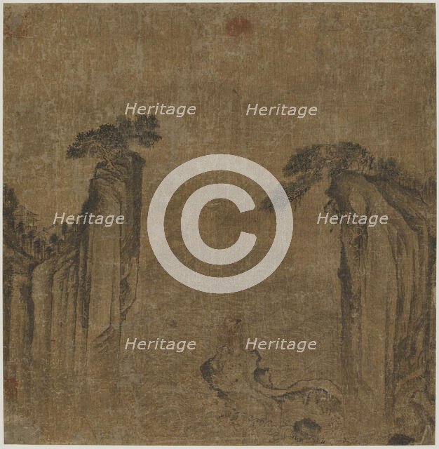 Saluting the sunrise over the sea, Ming dynasty, 1368-1644. Creator: Unknown.