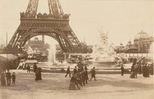 Eiffel Tower, 1890s. Creator: Unknown.