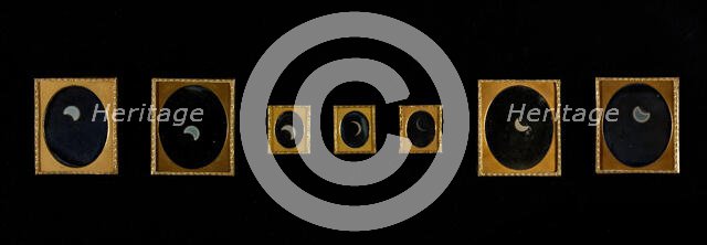 Eclipse of the Sun, 1854. Creators: Frederick Langenheim, William Langenheim.