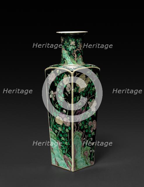 Club-shaped Vase, 1662-1722. Creator: Unknown.