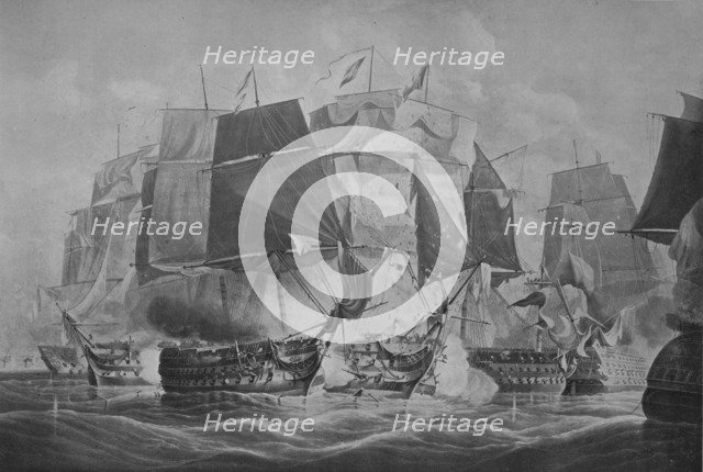 'Trafalgar', c1806. Artist: William John Huggins.