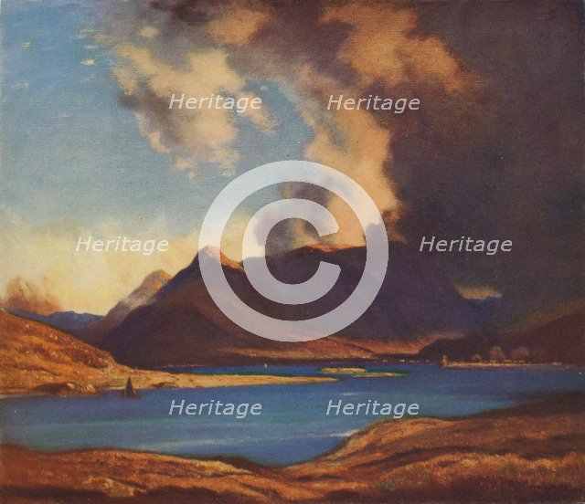 The Shadows of Glencoe, 1925. Artist: David Young Cameron