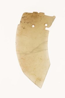 Curved Dagger-Blade (ge), late Shang dynasty to Western Zhou dynasty,  c. 1200-771 B.C. Creator: Unknown.