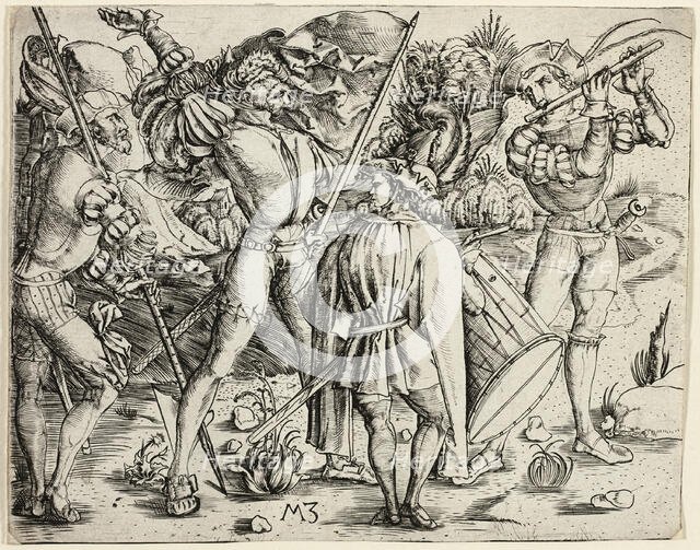 The Warriors, c. 1500. Creator: Master MZ.