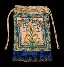 Pouch, French, 1830-60. Creator: Unknown.