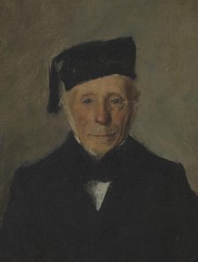 Portrait d'un vieillard, 1882. Creator: Louis Picard.