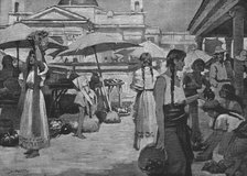 ''The Market Place, Guatemala', 1890. Creator: Unknown.