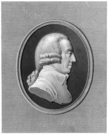 Adam Smith, 18th century Scottish philosopher and economist. Artist: Unknown