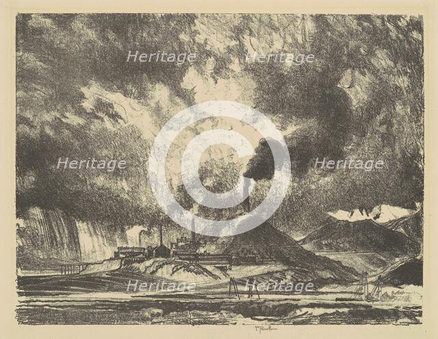 Anaconda, Montana, 1915. Creator: Joseph Pennell.