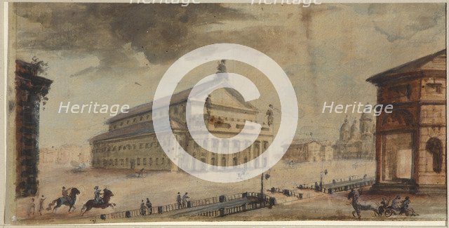 The Saint Petersburg Imperial Bolshoi Kamenny Theatre.