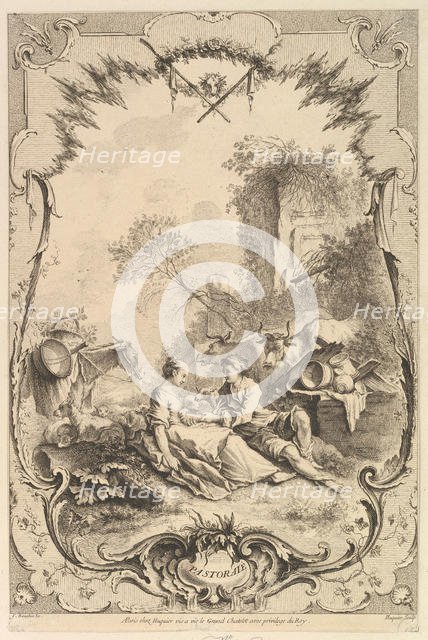 Pastorale, 18th century. Creator: Gabriel Huquier.