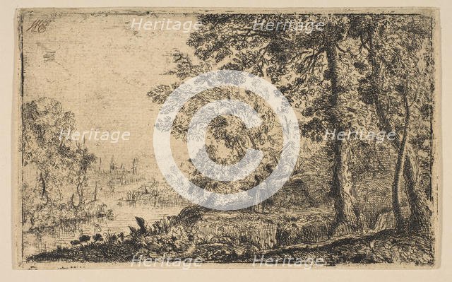 The Vision, ca. 1630. Creator: Claude Lorrain.