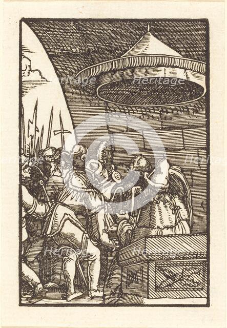 Pilate Washing His Hands, c. 1513. Creator: Albrecht Altdorfer.