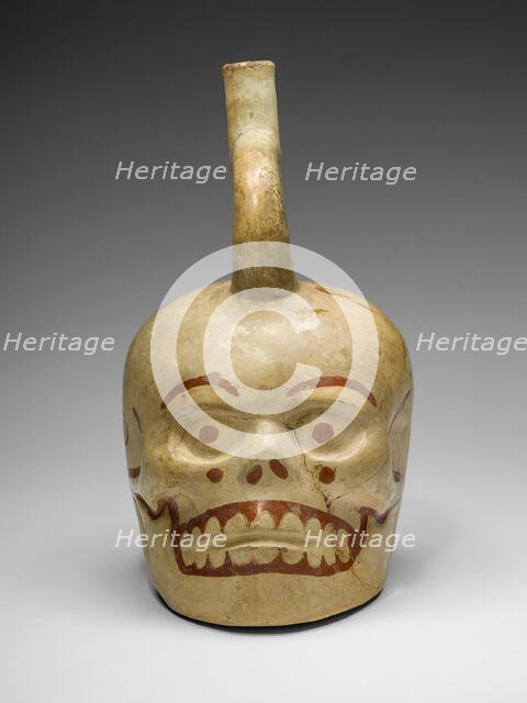 Vessel in the Form of a Skull, 100 B.C./A.D. 500. Creator: Unknown.