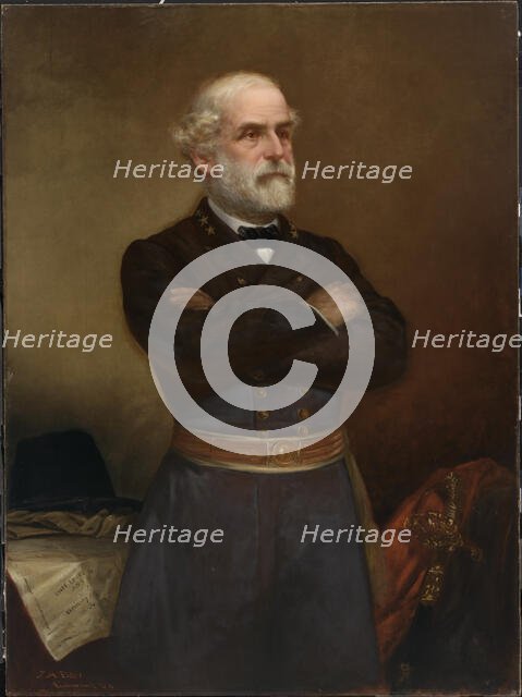 Robert Edward Lee, 1876. Creator: John Adams Elder.