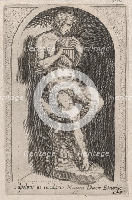 Speculum Romanae Magnificentiae: Apolinis (Apolinis in uiridario Magni Ducis Etrur..., 16th century. Creator: Anon.