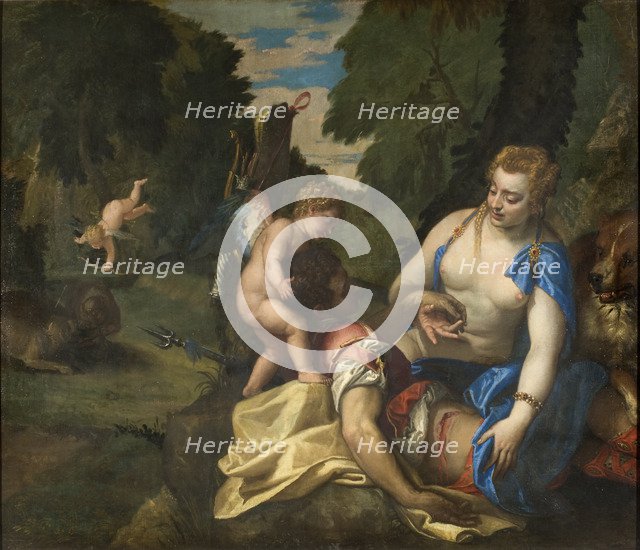 Venus Mourning Adonis.