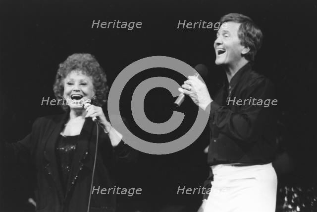 Pat Boone and Kay Starr, London Palladium, 1991. Creator: Brian Foskett.