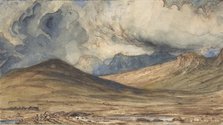 Mountains of Auvergne, 1831-33. Creator: Paul Huet.